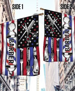barber hair stylist barber salon american flag mln1140f 3118