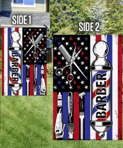 barber hair stylist barber salon american flag mln1140f 6021