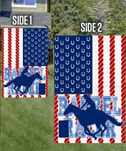 barrel horse racing american flag thh3650f 1118