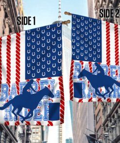 barrel horse racing american flag thh3650f 6895