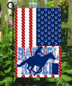 barrel horse racing american flag thh3650f 8194