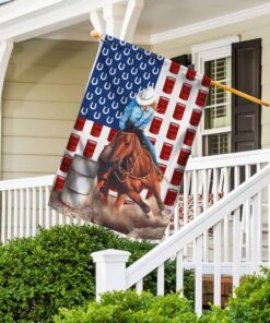 barrel horse racing u.s flag lha1598f 2451