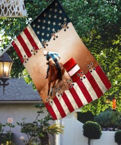 barrel racing american flag trn1365f 2857