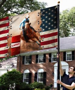 barrel racing american grommet flag trn1365gfv1 4459