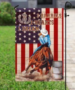 barrel racing flag 3398