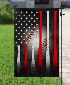 baseball american flag 1495