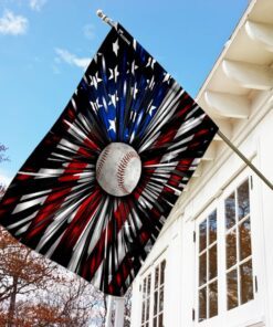 baseball american flag 2128