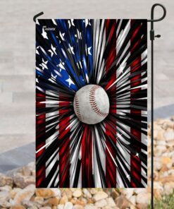 baseball american flag 6437