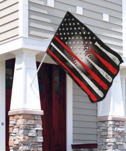 baseball american flag 8056