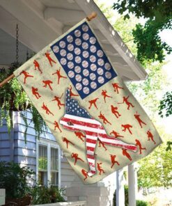 baseball american us flag 2127