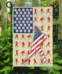 baseball american us flag 2683