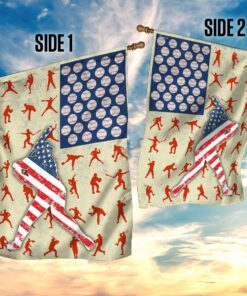 baseball american us flag 5237