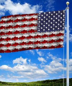bass fish flag bas fishing american grommet flag qtr37gf 5020