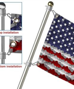 bass fish flag bas fishing american grommet flag qtr37gf 7334