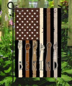 be kind hands. black lives matter flag 2767