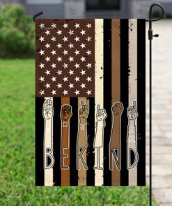 be kind hands. black lives matter flag 7480