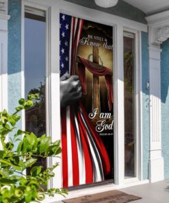 be still and know that i am god door cover 1548