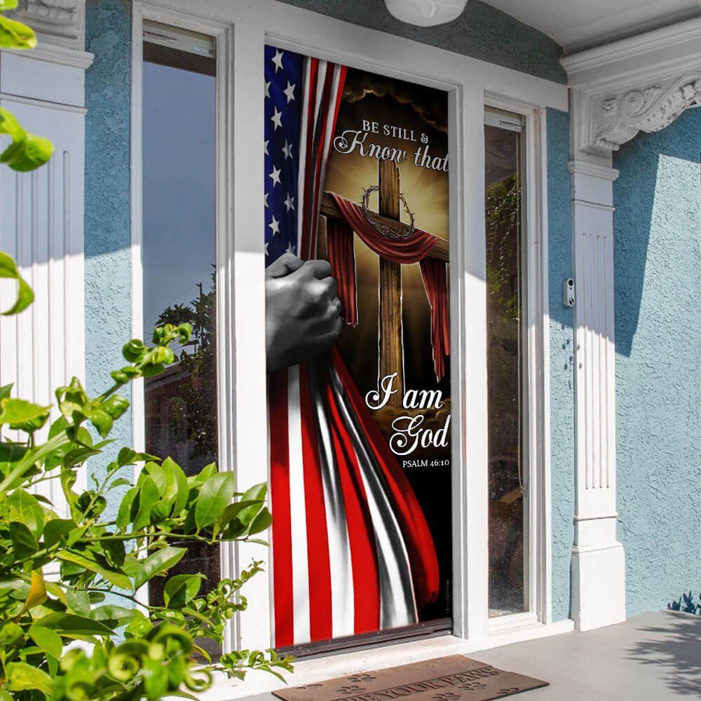 Be Still And Know That I Am God Door Cover - Image 3
