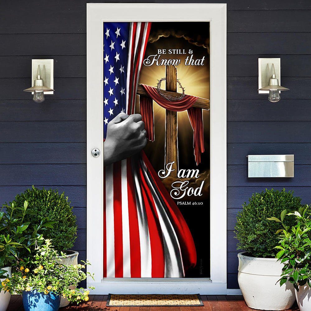 Be Still And Know That I Am God Door Cover - Image 2