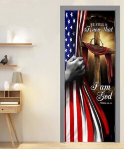be still and know that i am god door cover 3545
