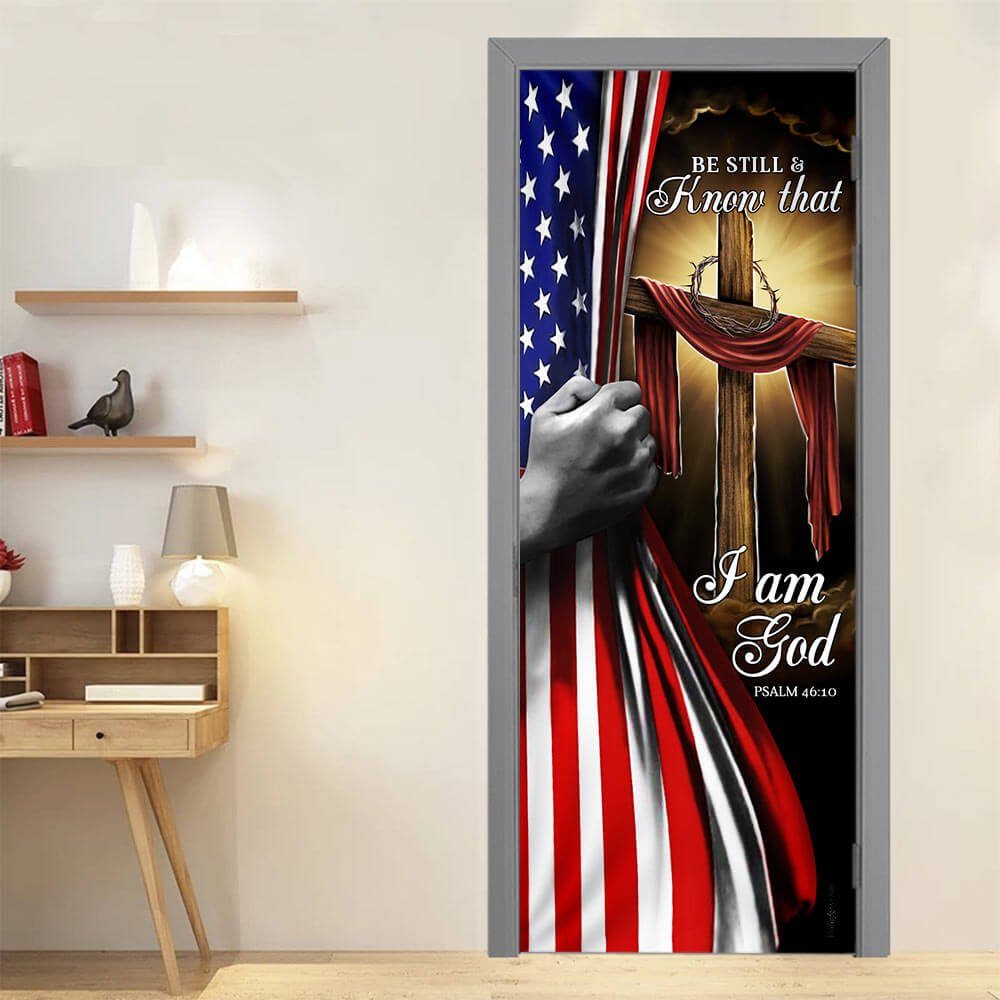 Be Still And Know That I Am God Door Cover - Image 4