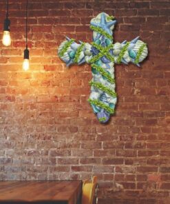 Beach Cross Jesus Home Decor Wall Art Hanging Metal Sign PN2012MS
