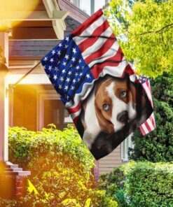 beagle. american patriot flag 1797