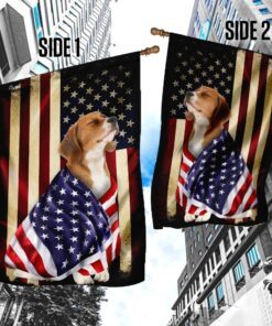 beagle american patriot flag 1563