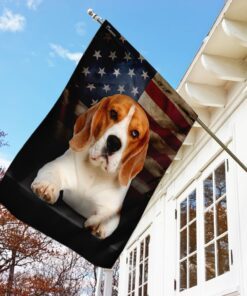 beagle american flag 4032