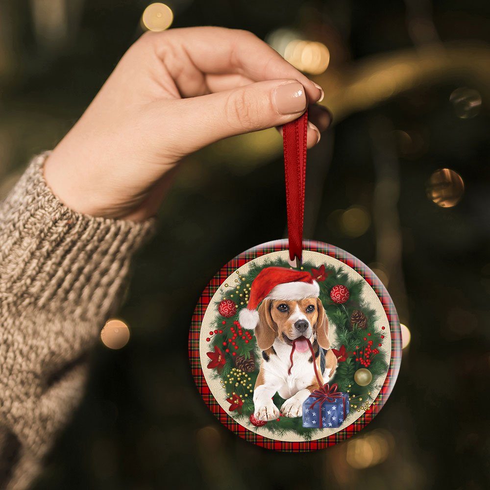 Beagle Ceramic Ornament Dog Lover Christmas Ornament QTR321Ov5 - Image 5