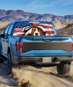 beagle rear window decal american patriot thh2903cdv6 7928