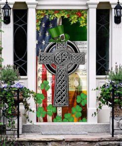 beautiful irish christmas door cover 2289