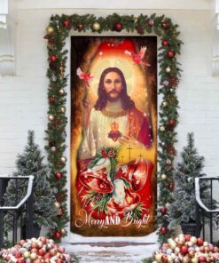 beautiful jesus christ door cover 5022