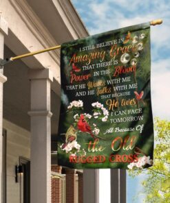 because he lives jesus cardinal flag 1995