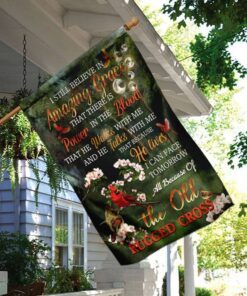 because he lives jesus cardinal flag 2162