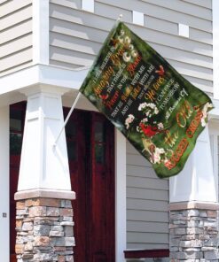 because he lives jesus cardinal flag 7623