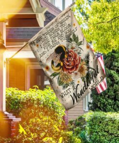 bee beautiful world flag 3255