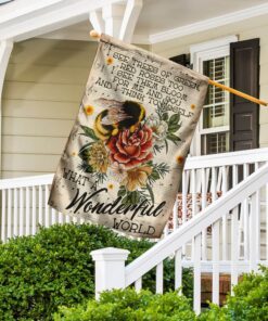 bee beautiful world flag 8265