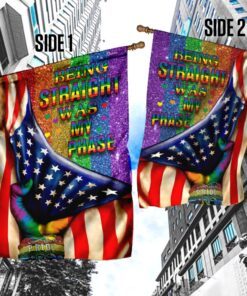 being straight was my phase. lgbt flag 4117