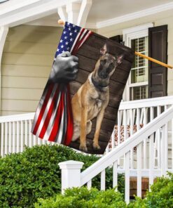 belgian malinois american flag 3921