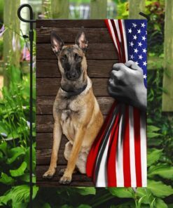 belgian malinois american flag 5264