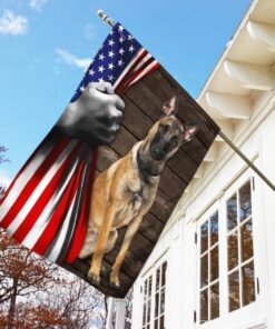 belgian malinois american flag 7091