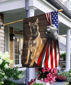 belgian malinois american flag 8602