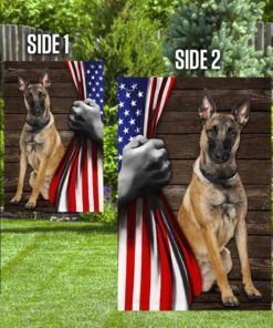 belgian malinois american flag 8882