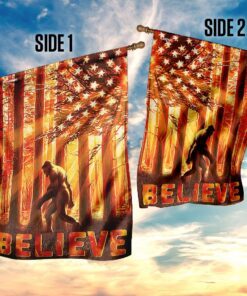 believe bigfoot flag 3839