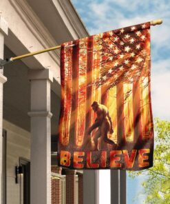 Believe - Bigfoot  Flag
