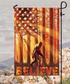believe bigfoot flag 8548