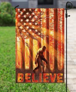 believe bigfoot flag 8704