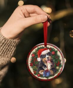 bernese mountain ceramic ornament dog lover christmas ornament qtr321ov18 7803