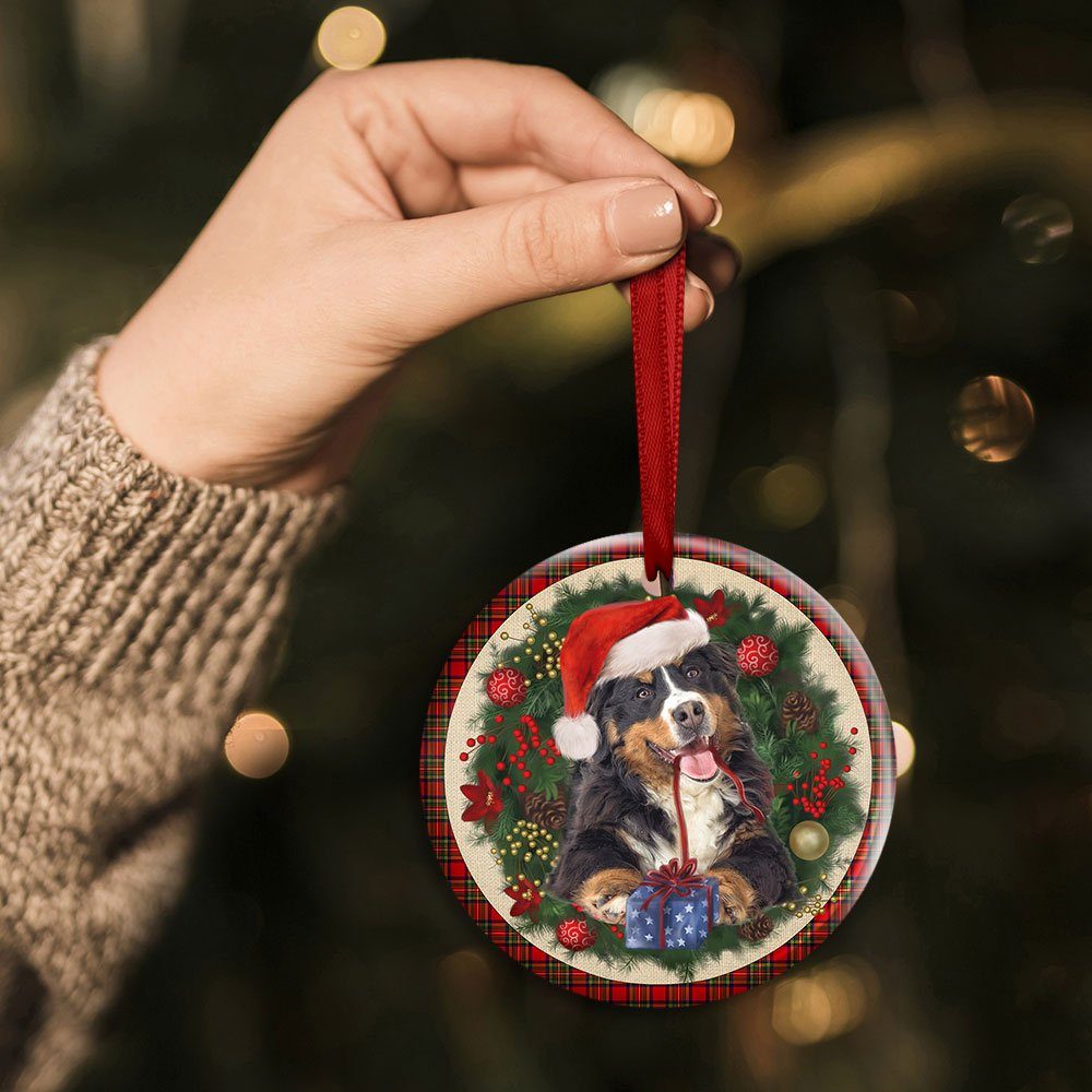 Bernese Mountain Ceramic Ornament Dog Lover Christmas Ornament QTR321Ov18 - Image 5